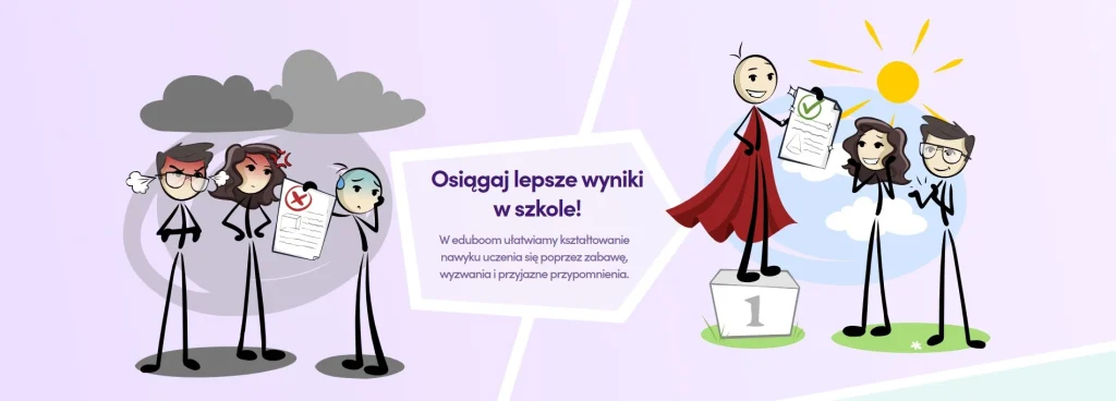 Eduboom pomaga uczniom osiągać lepsze wyniki w szkole