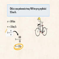 Przekształcanie wzorów na przykładzie zależności s–v–t